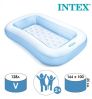 Бассейн INTEX Rectangular Baby 166х100х28 57403