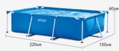 Бассейн INTEX Rectangular Frame 220х150х60 (58983/28270)