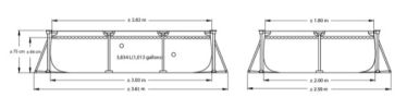 Каркасный бассейн Intex 58981/28272