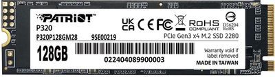 SSD Patriot P320 128GB P320P128GM28