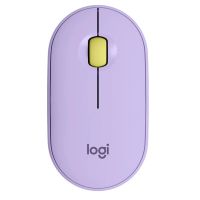 Мышь Logitech M350 Pebble (лавандовый)