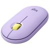 Мышь Logitech M350 Pebble (лавандовый)