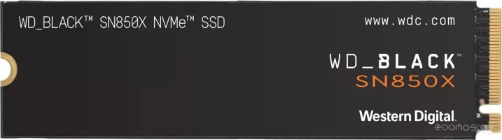 SSD Western Digital Black SN850X NVMe 2TB WDS200T2X0E