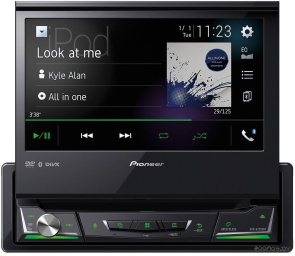 СD/DVD-магнитола Pioneer AVH-A7250BT