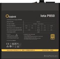 Блок питания Ocypus Iota P850 Iota-P850-G1FFBK024X-EU