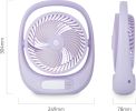 Вентилятор Evolution AirLeaf AL-101 (фиолетовый)