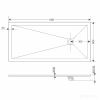 Душевой поддон Grossman Strong GR-S280100Q