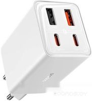 Сетевое зарядное Baseus GaN6 Pro Fast Charger 2C + 2U 100W P10162705212-00 (белый)