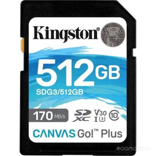 Карта памяти Kingston SDG3/512GB