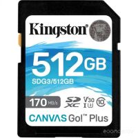 Карта памяти Kingston SDG3/512GB