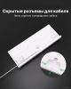 Клавиатура Royal Kludge RK-R87 RGB (белый, RK Red)