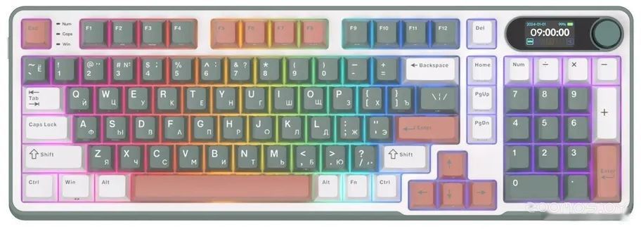 Клавиатура Royal Kludge RK-S98 RGB Camping (RK Brown)