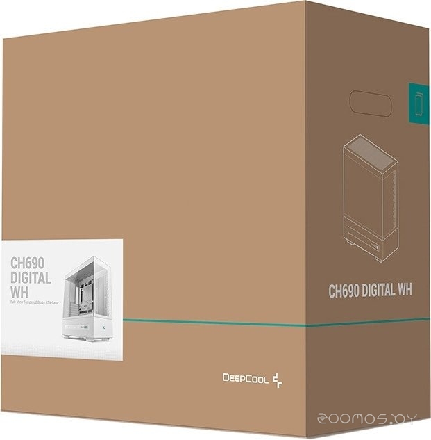 Корпус Deepcool CH690 Digital WH R-CH690-WHNNA0D-G-1, фото 3