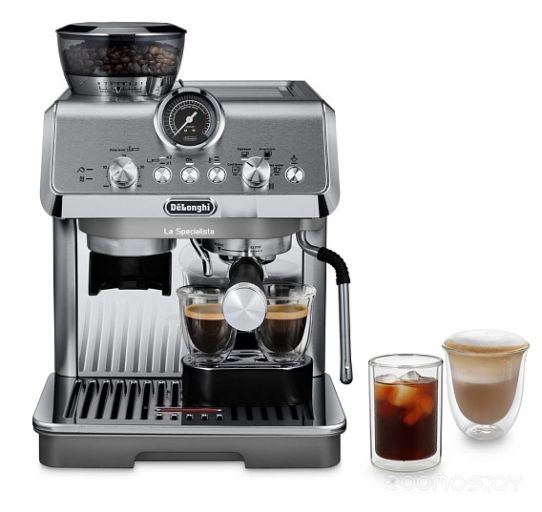 Рожковая кофеварка Delonghi La Specialista Arte Evo Cold Brew EC9255.T