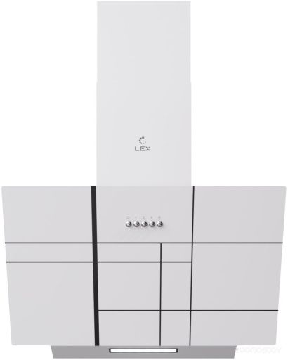 Кухонная вытяжка LEX Moza 600 R1 (белый)