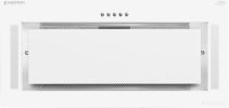 Кухонная вытяжка Meferi INBOX60WH Glass Power