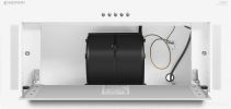 Кухонная вытяжка Meferi INBOX60WH Glass Power
