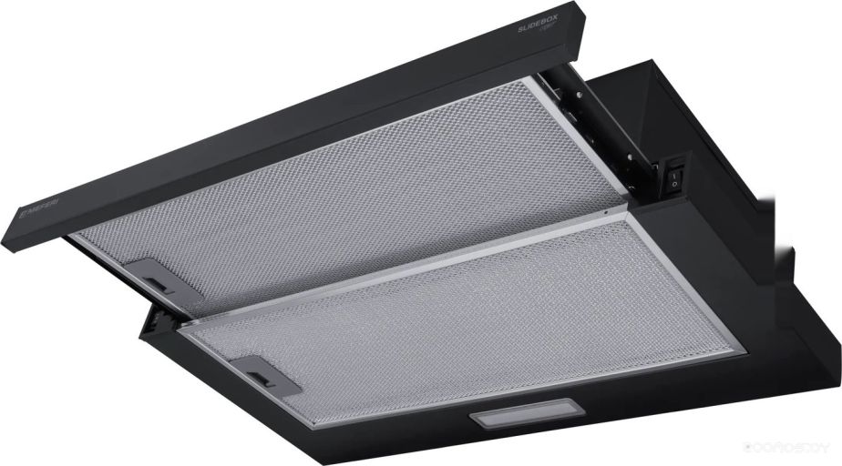 Кухонная вытяжка Meferi SLIDEBOX60BK Light