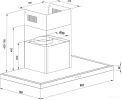 Кухонная вытяжка Schtoff AMG TD 900 Black (черный)