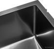 Кухонная мойка ARFEKA ECO AR 450*500 BLACK PVD NANO DECOR MILLET GRAINS