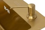Кухонная мойка ARFEKA ECO AR 450*500 роллер-мат, дозатор GOLD +RM AR+DS AR