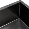 Кухонная мойка ARFEKA Eco AR 500*500 Black PVD Nano Decor Volcanic Rock
