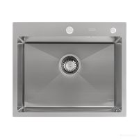 Кухонная мойка ARFEKA ECO AR 600*500 SATIN DECOR MILLET GRAINS