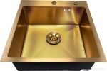 Кухонная мойка Asteria A5050GL-D1 (золото декор)