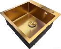 Кухонная мойка Asteria A5050GL-D1 (золото декор)