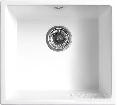 Кухонная мойка Belux Амьен АМ 4540 (белый кварц 01)