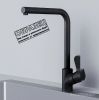 Кухонная мойка Berge BR-5750 + смеситель AM.PM Like Like F8005022 (черный)
