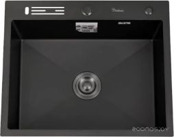 Кухонная мойка Diadonna DS5060BL (с сифоном)