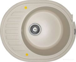 Кухонная мойка Ecoshtein Kreis OV 620 (капучино)