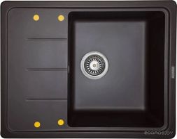Кухонная мойка Ecoshtein Rechteck 620 (мокко)
