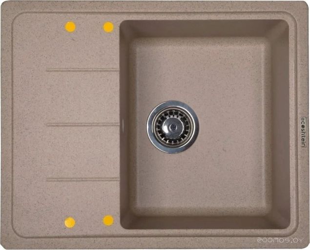 Кухонная мойка Ecoshtein Rechteck 620 (песочный)