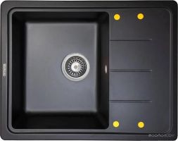Кухонная мойка Ecoshtein Rechteck 620 (черный)