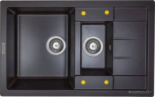 Кухонная мойка Ecoshtein Rechteck 781.5 (мокко)