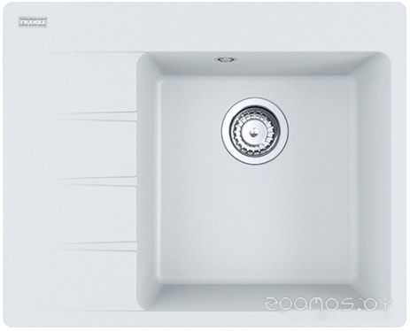 Кухонная мойка Franke Centro CNG 611/211-62 TL (белый, правая)