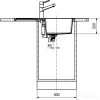 Кухонная мойка Franke S2D 611-78 оникс 143.0618.368