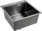 Кухонная мойка FUTUR FK 4548 B Eco Embossing (черный нано)