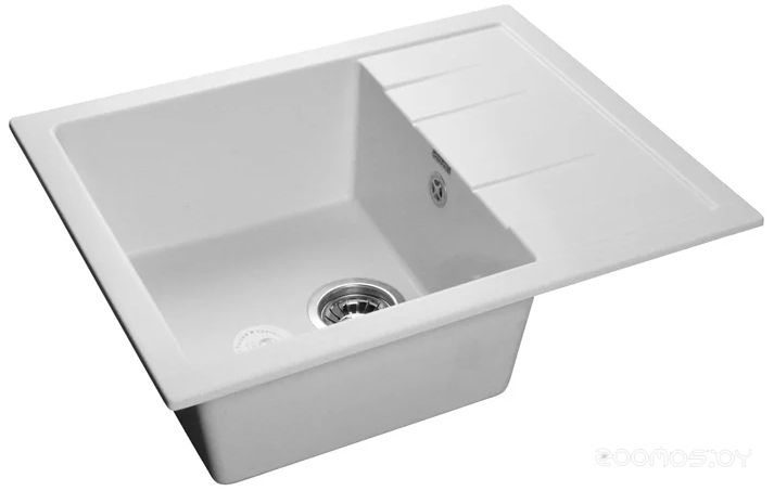 Кухонная мойка GranFest GF-Q650L (иней)