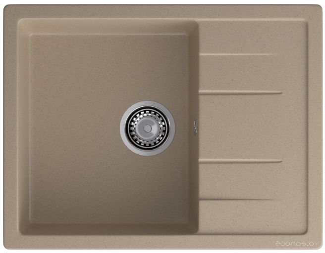 Кухонная мойка GranFest GF-Q650L (песочный)