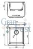 Кухонная мойка GranFest Practic GF-P505 (терракот)