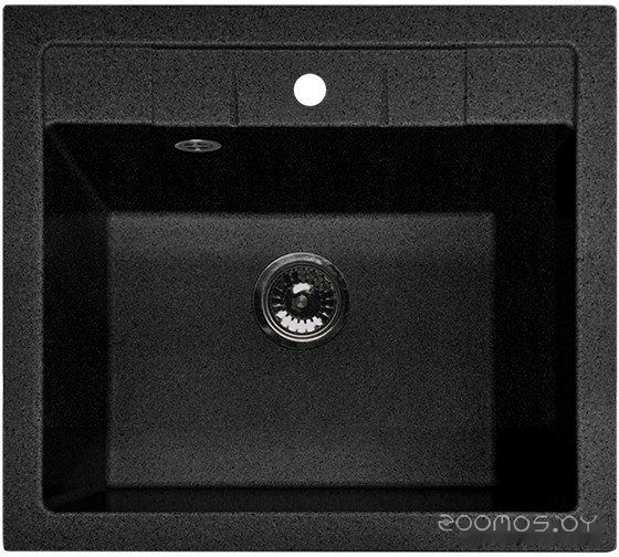 Кухонная мойка GranFest Quadro GF-Q561 (черный)
