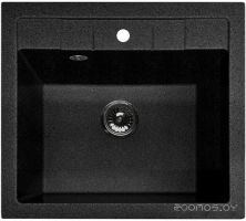 Кухонная мойка GranFest Quadro GF-Q561 (черный)