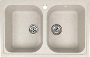 Кухонная мойка Granrus GR-785 W (песочный)