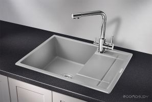 Кухонная мойка Granula 6501 (Алюминиум)