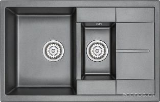 Кухонная мойка Granula 7802 (Шварц)