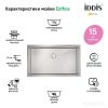 Кухонная мойка IDDIS Edifice EDI74S0i77