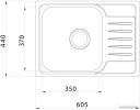 Кухонная мойка IDDIS Sound SND60SDi77